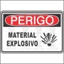 Perigo - Material explosivo